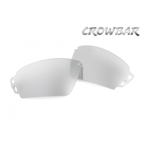 ESS Crowbar accessory lenses, clear 2.2mm polycarbonate lenses for enhanced durability and impact protection.