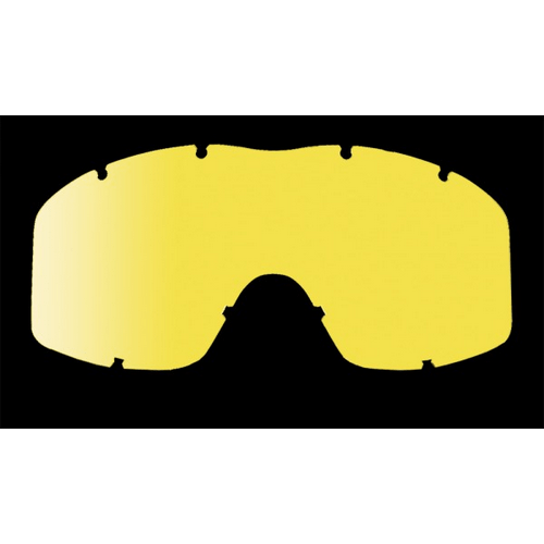 ESS Firepro Asian-Fit yellow replacement lens featuring advanced scratch and fog-resistant coatings.