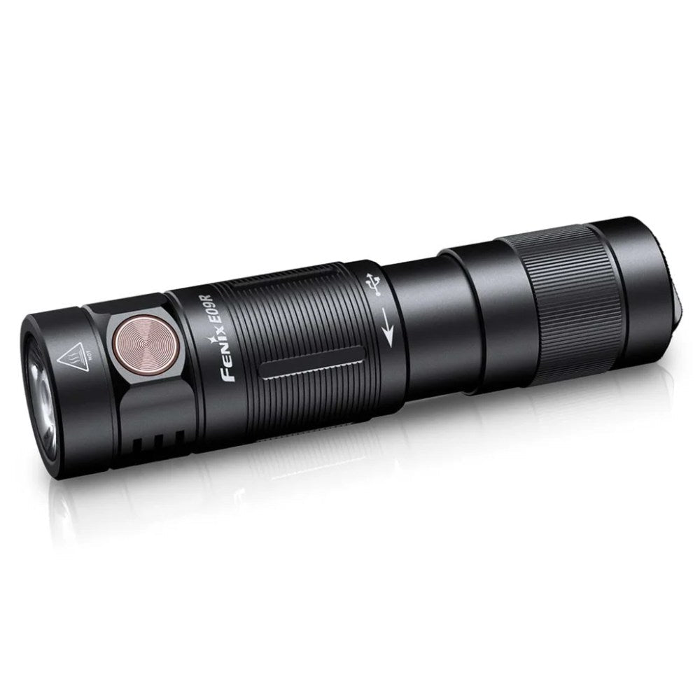 Fenix E09R Rechargeable Flashlight E09RSBK - WCUniforms