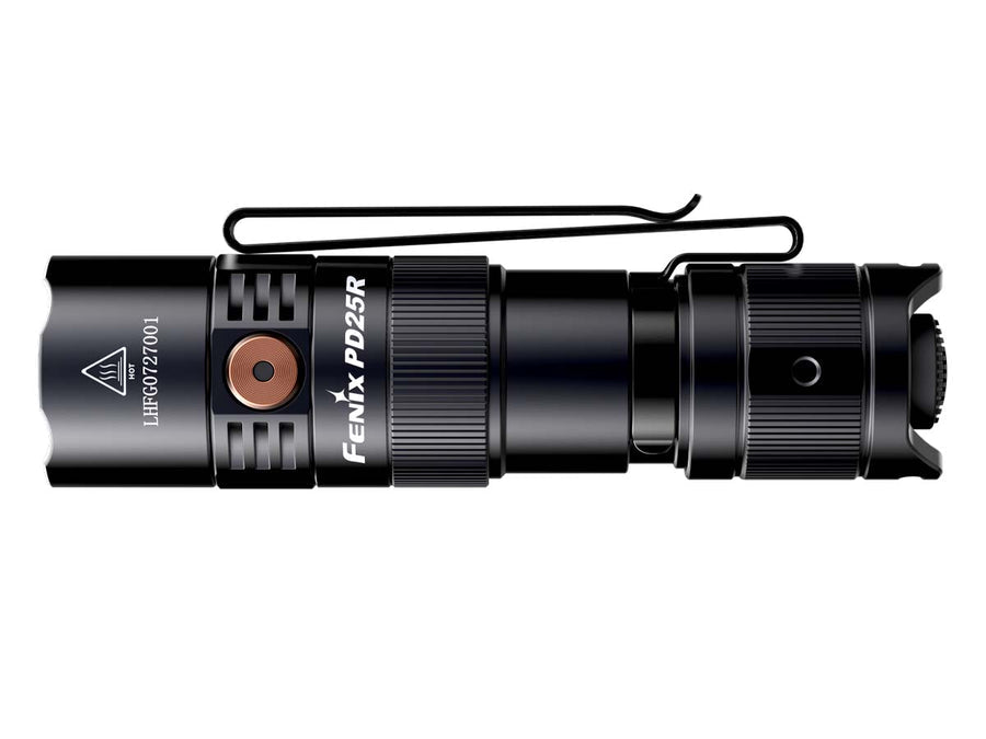 Fenix PD25R Rechargeable EDC Flashlight - IP68 Waterproof & Dustproof - WCUniforms
