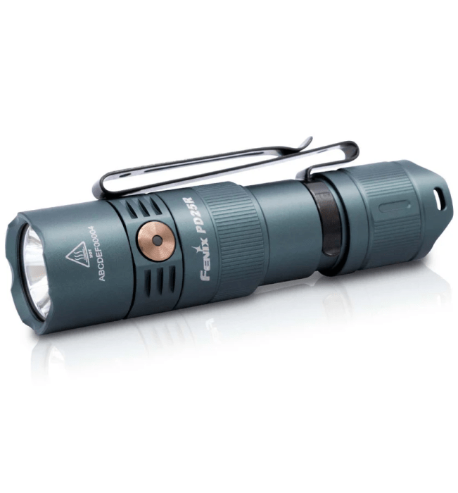 Fenix PD25R Rechargeable EDC Flashlight - IP68 Waterproof & Dustproof - WCUniforms