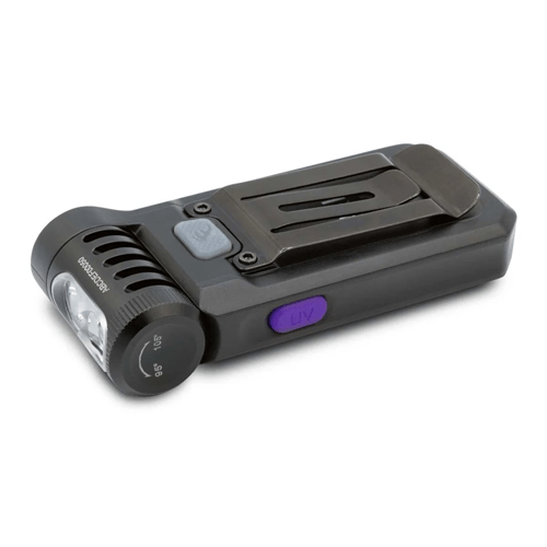 SW05R-UV Clip on flashlight black