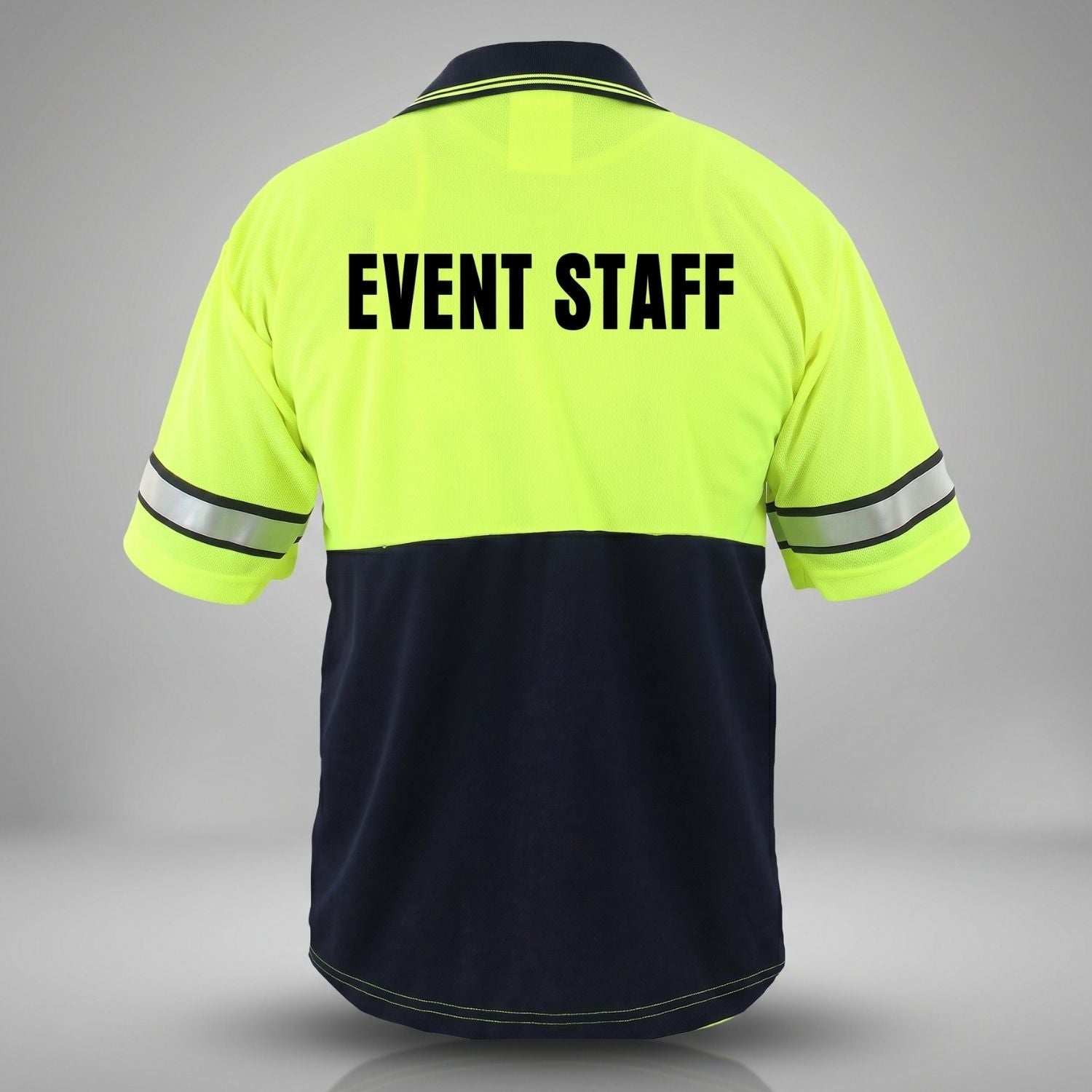 First Class Hi-Vis Bike Patrol Polo Shirt PS69 - POLICE, SHERIFF, SECURITY, EVENT STAFF - WCUniforms