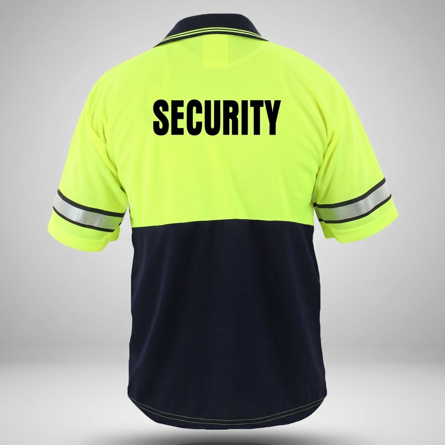 First Class Hi-Vis Bike Patrol Polo Shirt PS69 - POLICE, SHERIFF, SECURITY, EVENT STAFF - WCUniforms