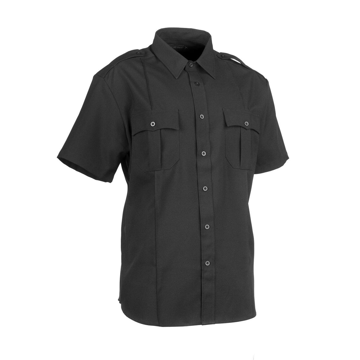 First Class Poly-Cotton Short-Sleeve Uniform Shirt - WCUniforms