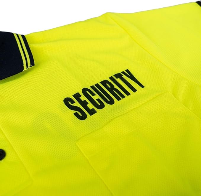 First Class Uniforms High-Visibility Bike Patrol Uniform Polo Shirts - Police, Security, Sheriff, and Event Staff PS79 - WCUniforms