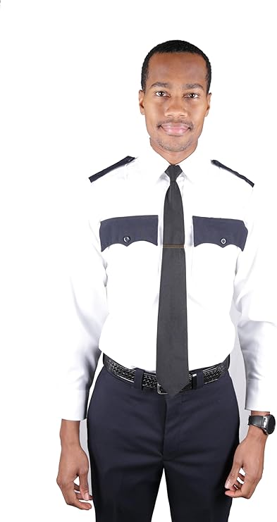 First Class Uniforms Two-Tone Long Sleeve Shirts - WCUniforms
