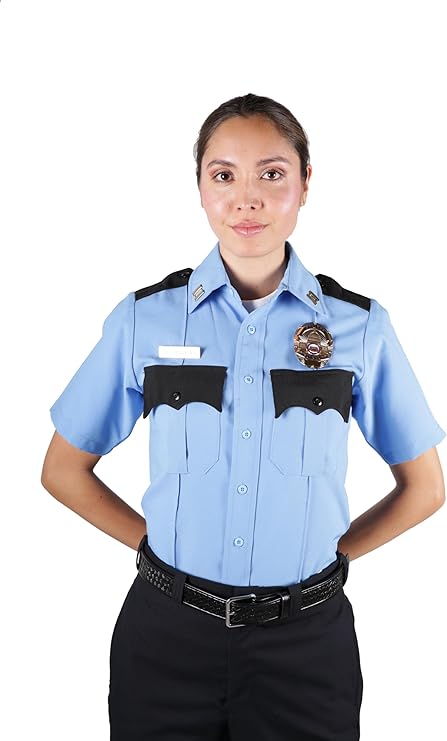 First Class Uniforms Two-Tone Long Sleeve Shirts - WCUniforms
