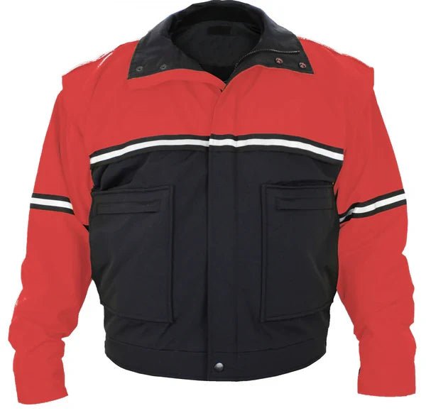 First Class Waterproof Bike Patrol Jacket with Zip-Off Sleeves - WCUniforms