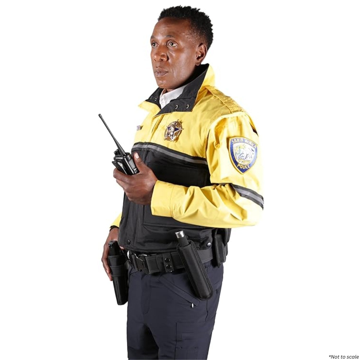 First Class Waterproof Zip-Off Sleeve Bike Patrol Jacket with Removable Liner - WCUniforms