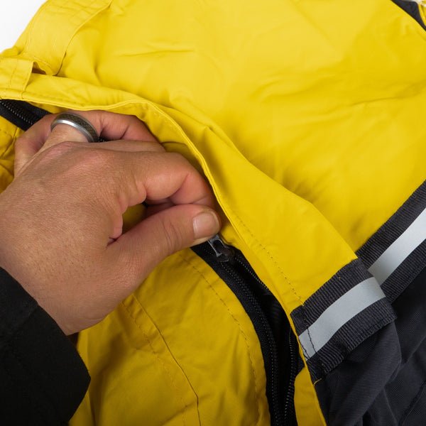First Class Waterproof Zip-Off Sleeve Bike Patrol Jacket with Removable Liner - WCUniforms