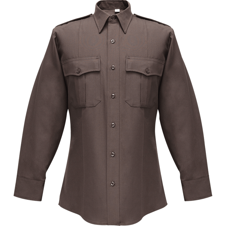 Flying Cross Command Long Sleeve Shirt w/ Zipper & Convertible Sport Collar 33W78Z 00 14.0/14.5 32/33 - WCUniforms