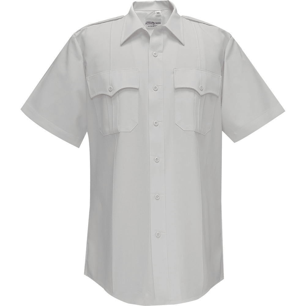 Flying Cross Command Power Stretch Short Sleeve Shirt w/ Zipper 92R78Z 00 2XL N/A - WCUniforms
