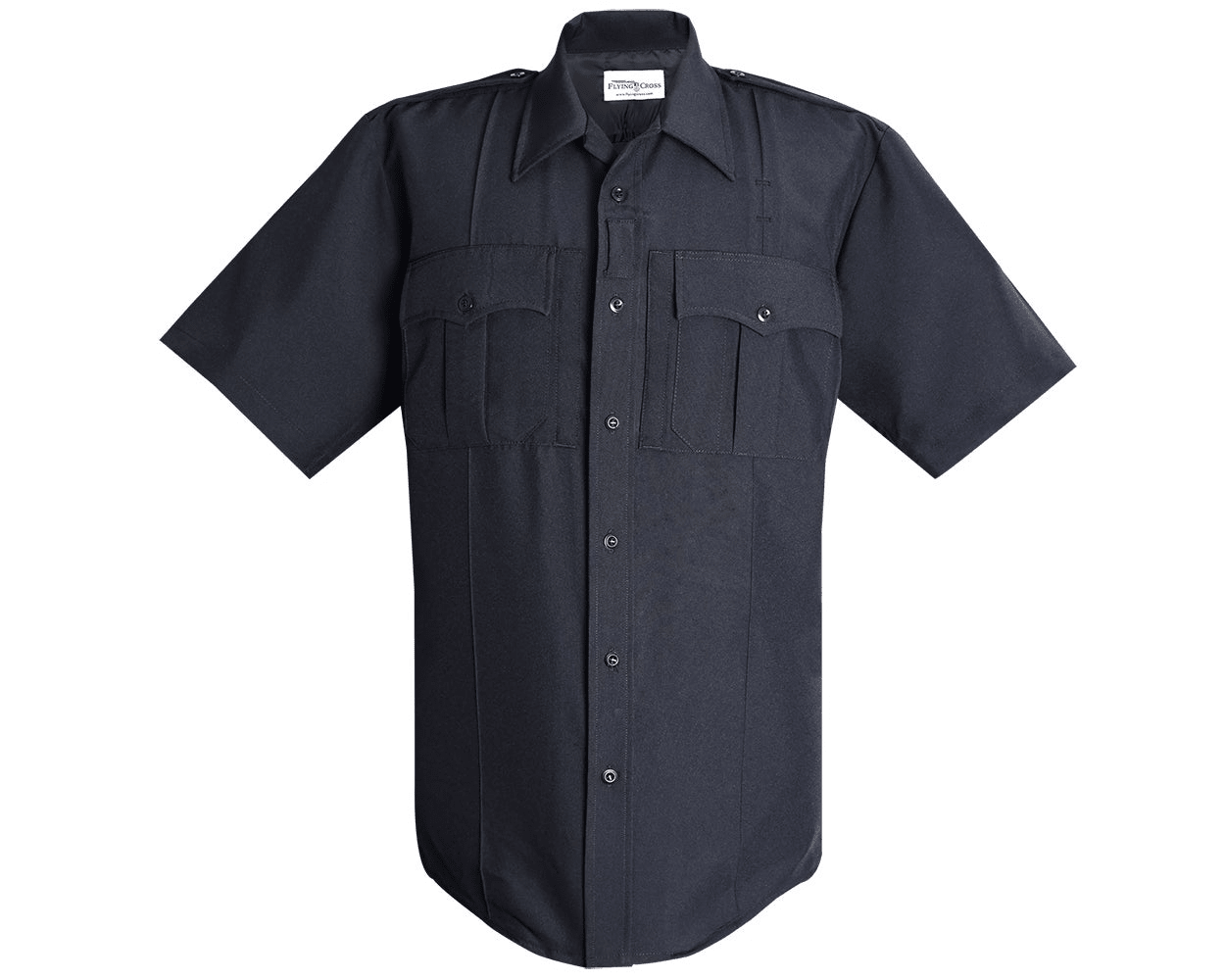 Flying Cross Command Power Stretch Short Sleeve Shirt w/ Zipper 92R78Z 00 2XL N/A - WCUniforms