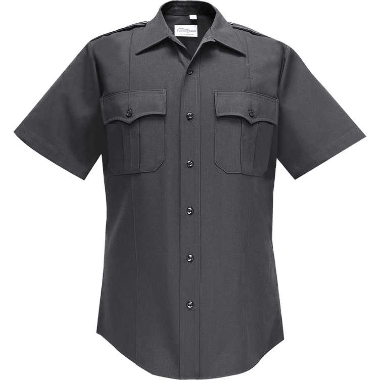 Flying Cross Command Short Sleeve Shirt w/ Zipper 85R77Z 06 14.0/14.5 N/A - WCUniforms