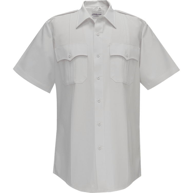 Flying Cross Command Short Sleeve Shirt w/ Zipper 85R77Z 06 14.0/14.5 N/A - WCUniforms