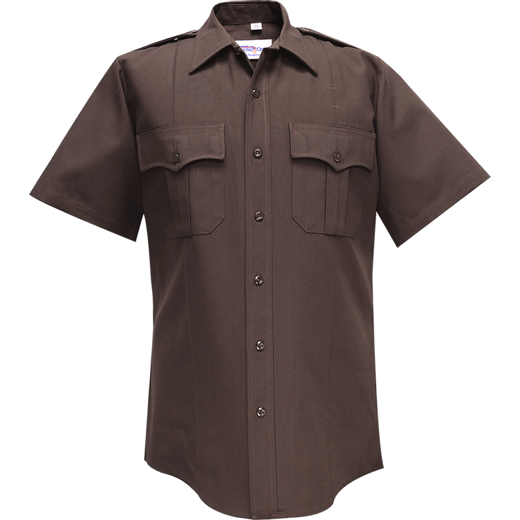 Flying Cross Command Short Sleeve Shirt w/ Zipper 85R77Z 06 14.0/14.5 N/A - WCUniforms