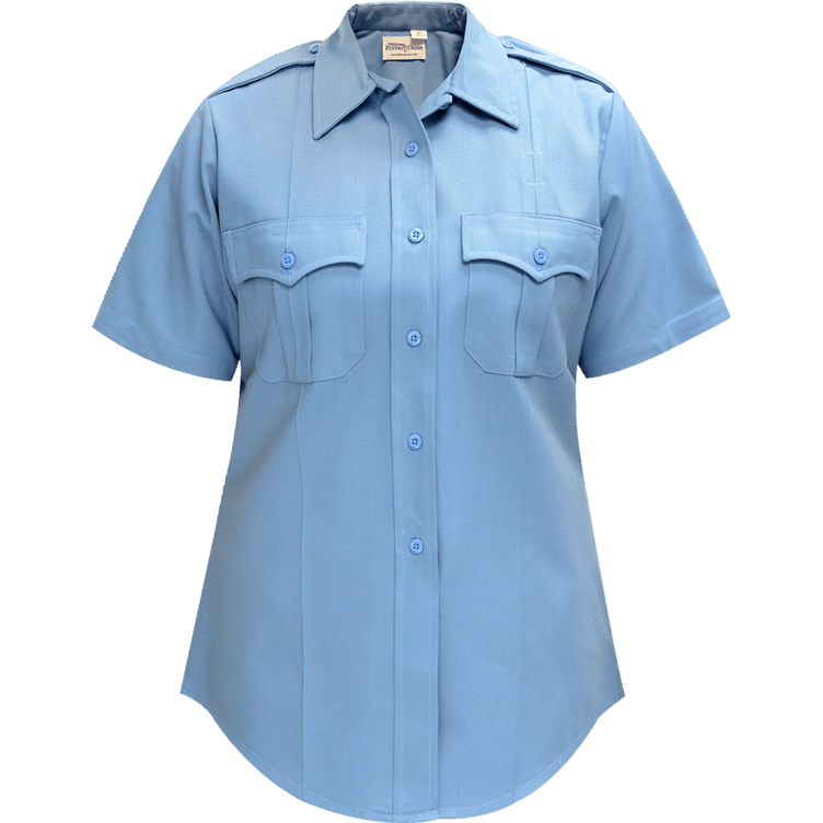 Flying Cross Deluxe Tropical Women's Short Sleeve Shirt w/ Convertible Sport Collar 152R66 00 30 N/A - WCUniforms