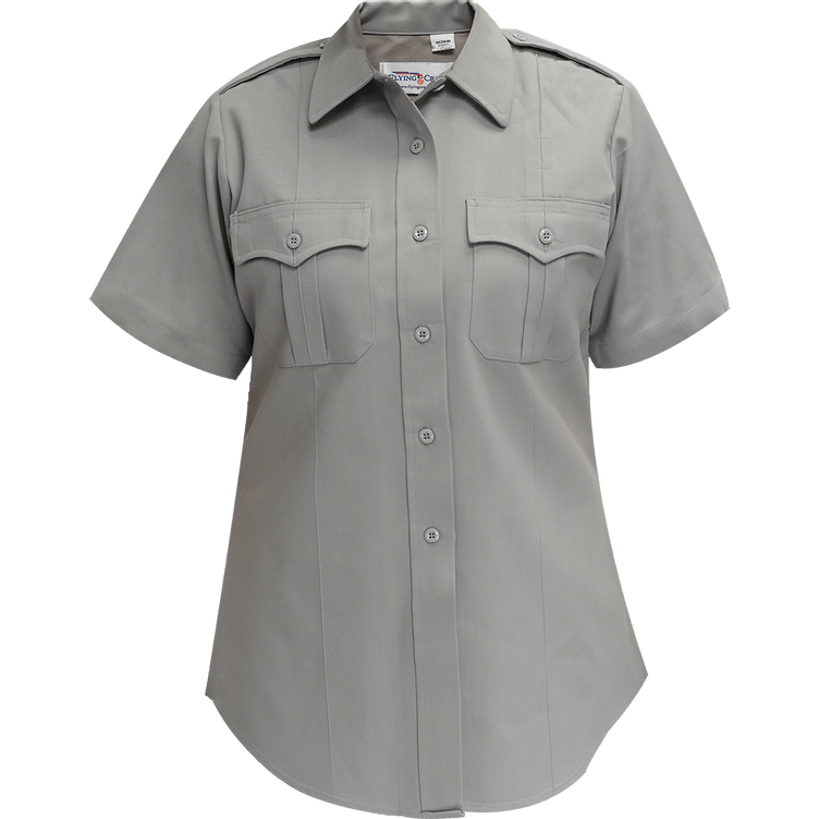 Flying Cross Deluxe Tropical Women's Short Sleeve Shirt w/ Convertible Sport Collar 152R66 00 30 N/A - WCUniforms