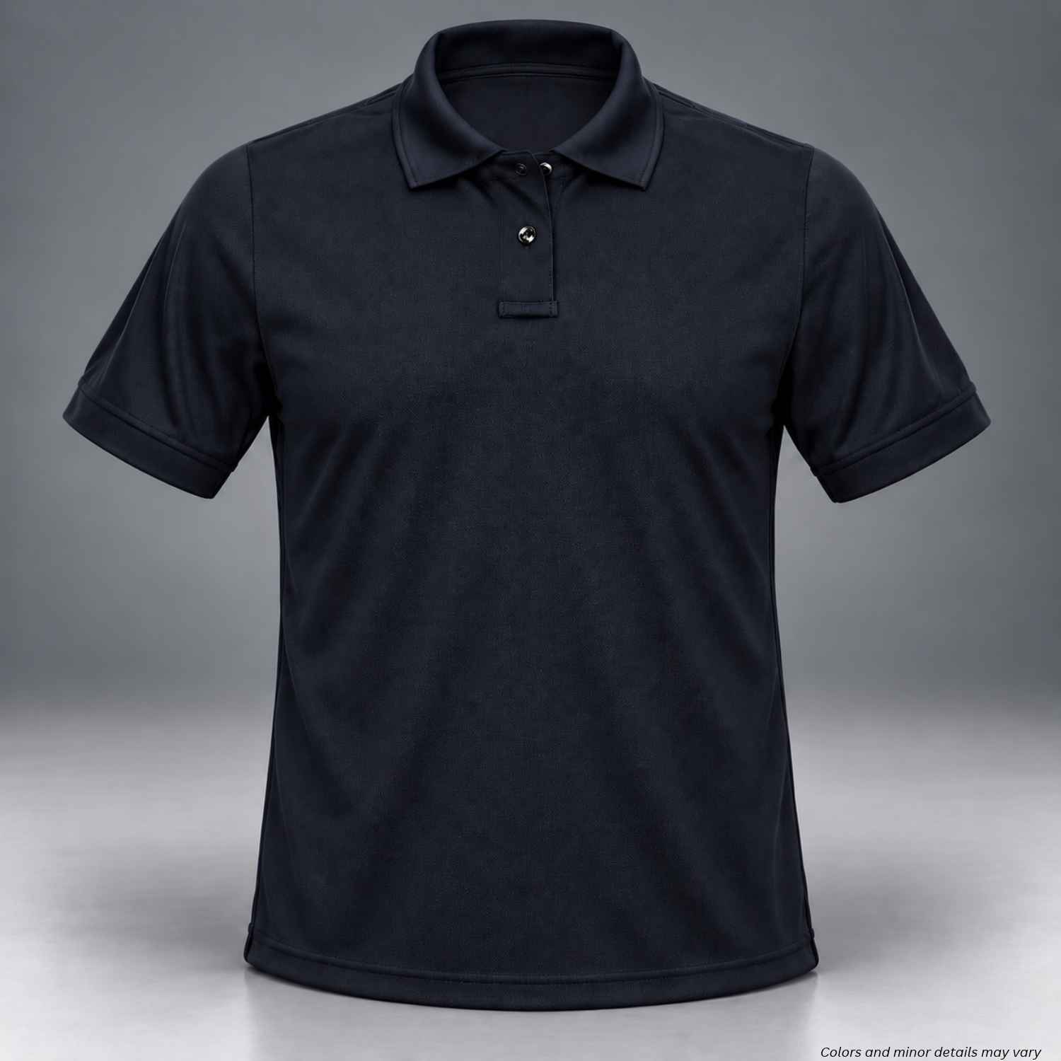 Flying Cross Impact Polo F1 3200 men's short sleeve duty polo in LAPD Navy, front view