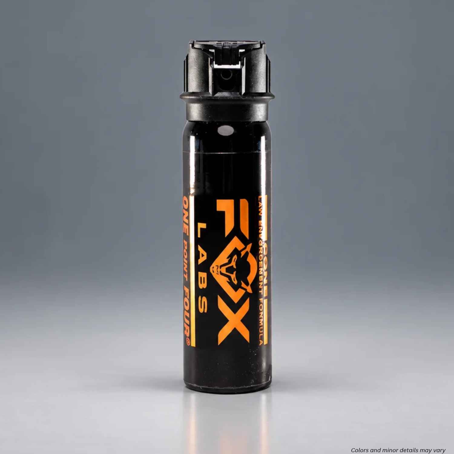 Fox Labs One Point Four 4 oz Cone Fog pepper spray 44FTM with 1.4% MC law enforcement formula label