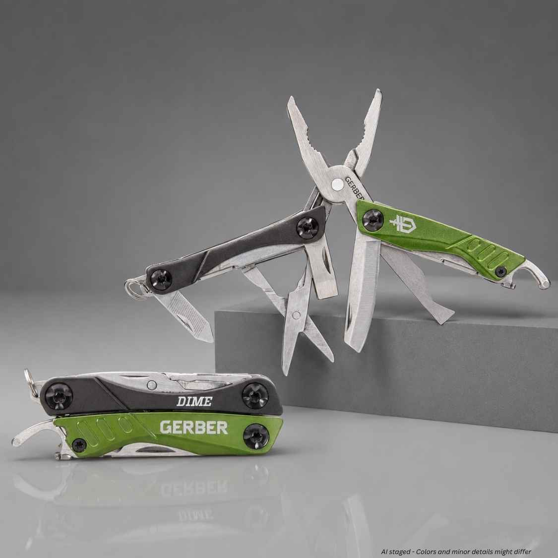 Gerber Dime Micro 12-in-1 Keychain Multi-Tool - WCUniforms