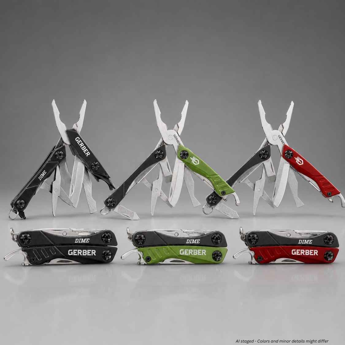 Gerber Dime Micro 12-in-1 Keychain Multi-Tool - WCUniforms