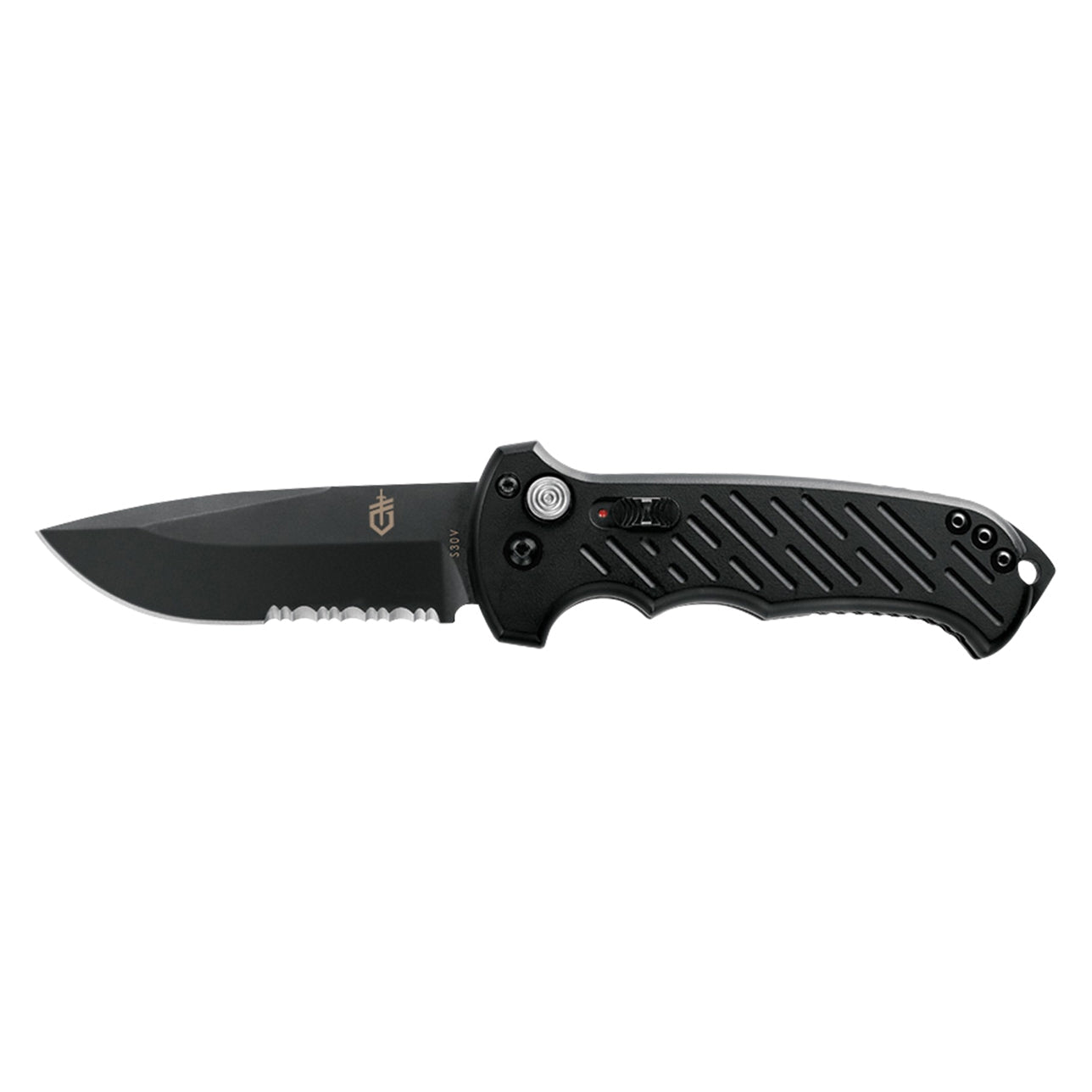 Gerber Gear 06 Auto Drop - Point Serrated Knife 30 - 000377 - WCUniforms