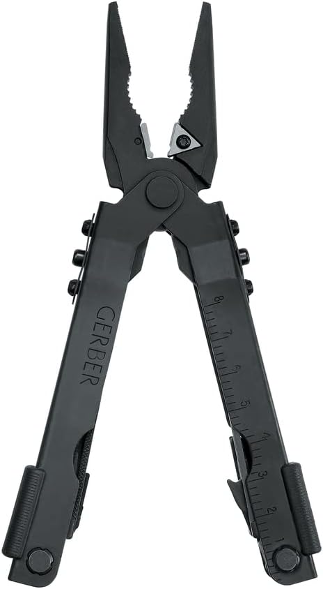 Gerber Gear Multi-Plier 600 14-in-1 Needlenose Black with Carbide Insert Cutters 30-000314 - WCUniforms