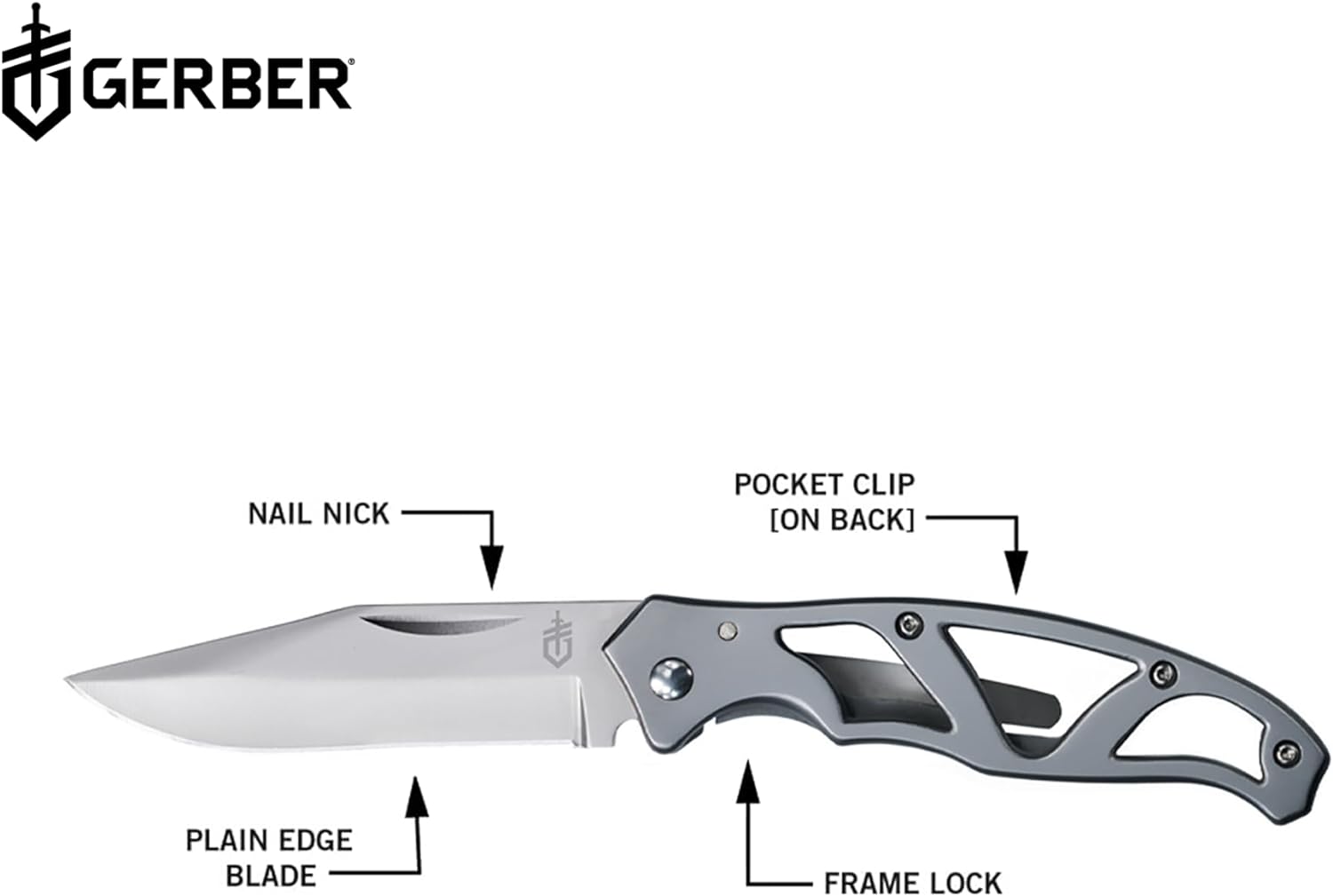 Gerber Gear Paraframe Mini Folding Knife - WCUniforms