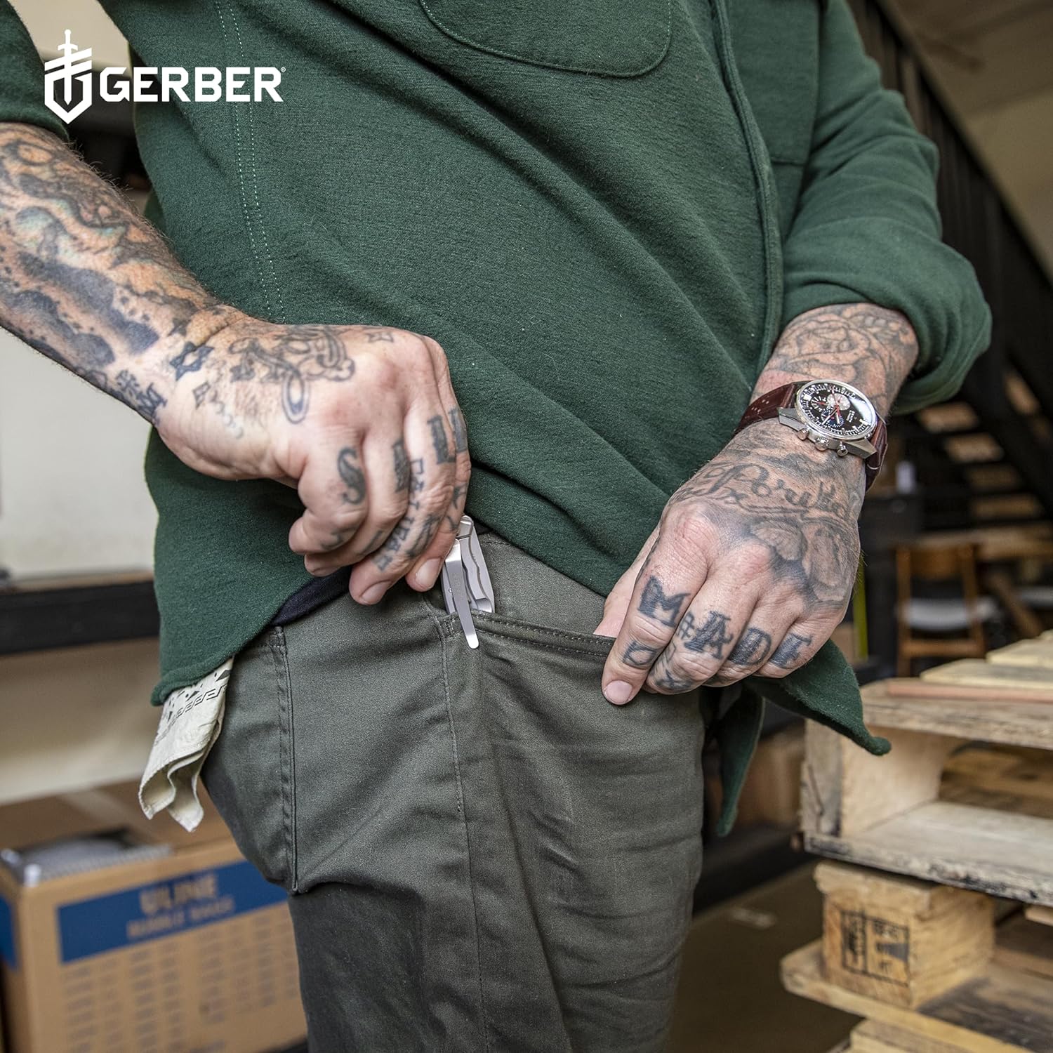 Gerber Gear Paraframe Mini Folding Knife - WCUniforms