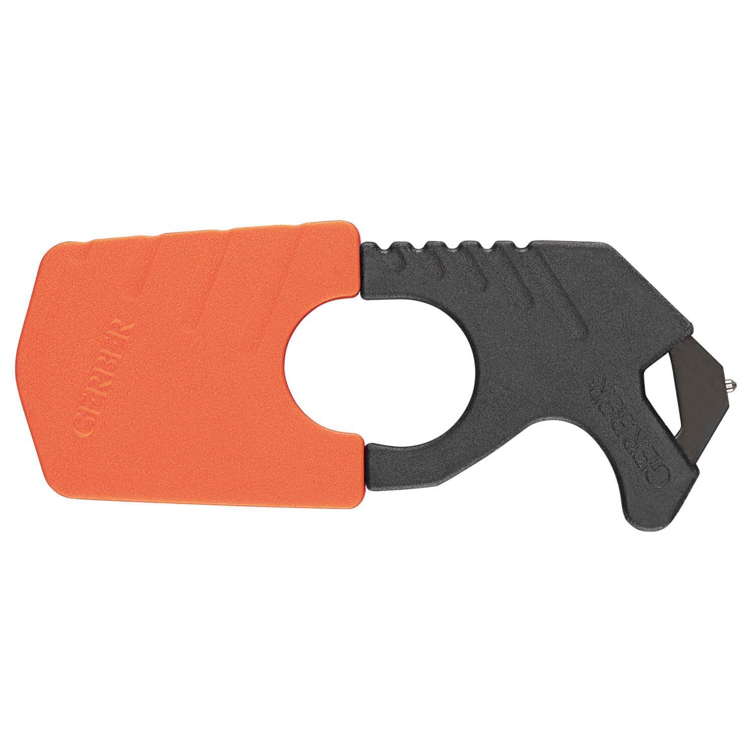 Gerber Gear Strap Cutter with Orange Sheath, Seat Belt Cutter | 1070066 - Tactical & Public Safety Gear - WCUniforms