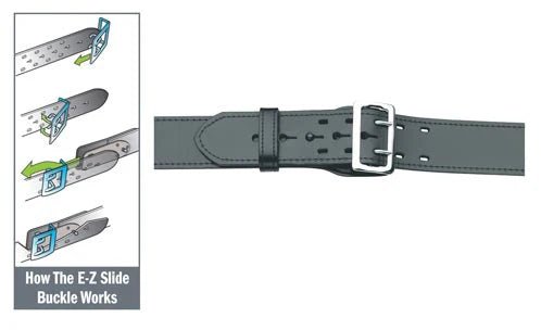 Gould & Goodrich 2.25" E-Z Slide Duty Belt B49FL - WCUniforms