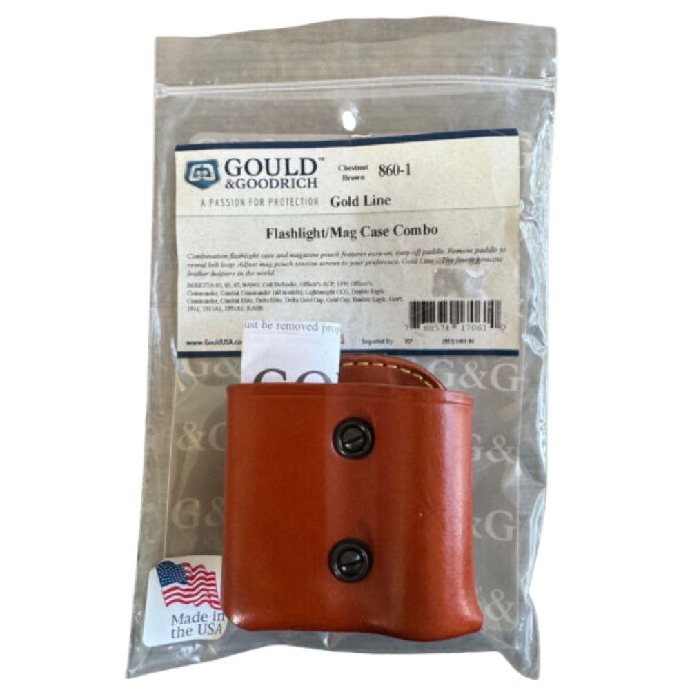 Gould & Goodrich Paddle Style Flashlight-Magazine Case 860 - WCUniforms