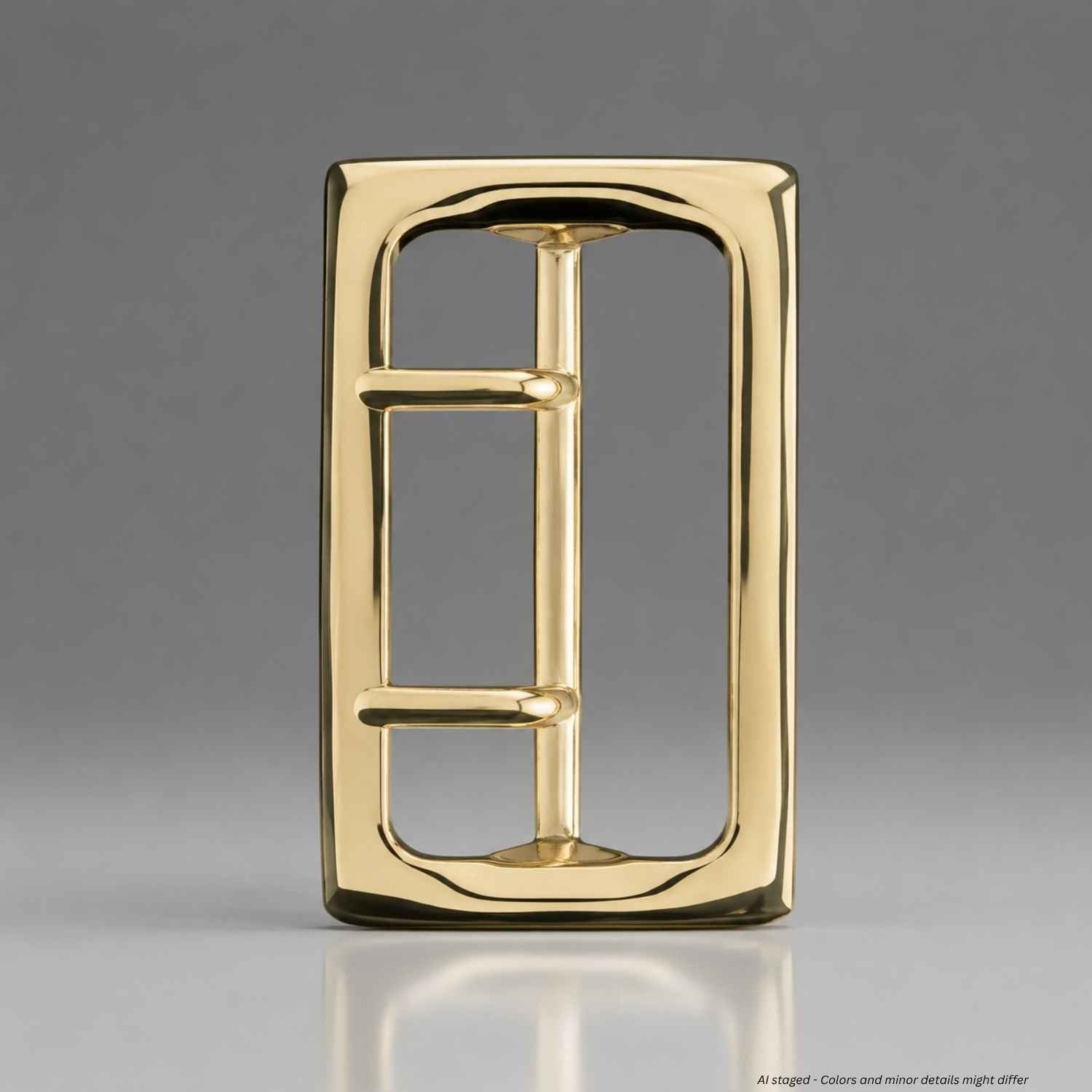 Gould & Goodrich 125-BR brass replacement buckle for 2.25-inch Sam Browne duty belts