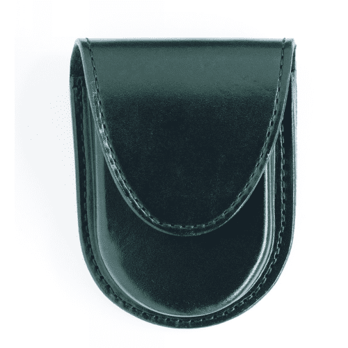 Gould & Goodrich Round Bottom Handcuff Case – Black, Plain -