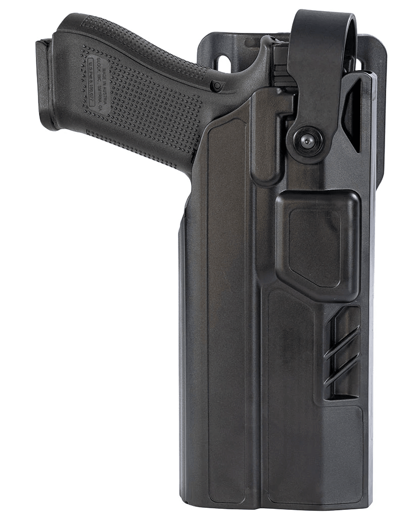 Gould & Goodrich TELR X4000 Light Bearing Holster w/ Duty Belt - Weave Finish X4000 - 17H - 1W - WCUniforms