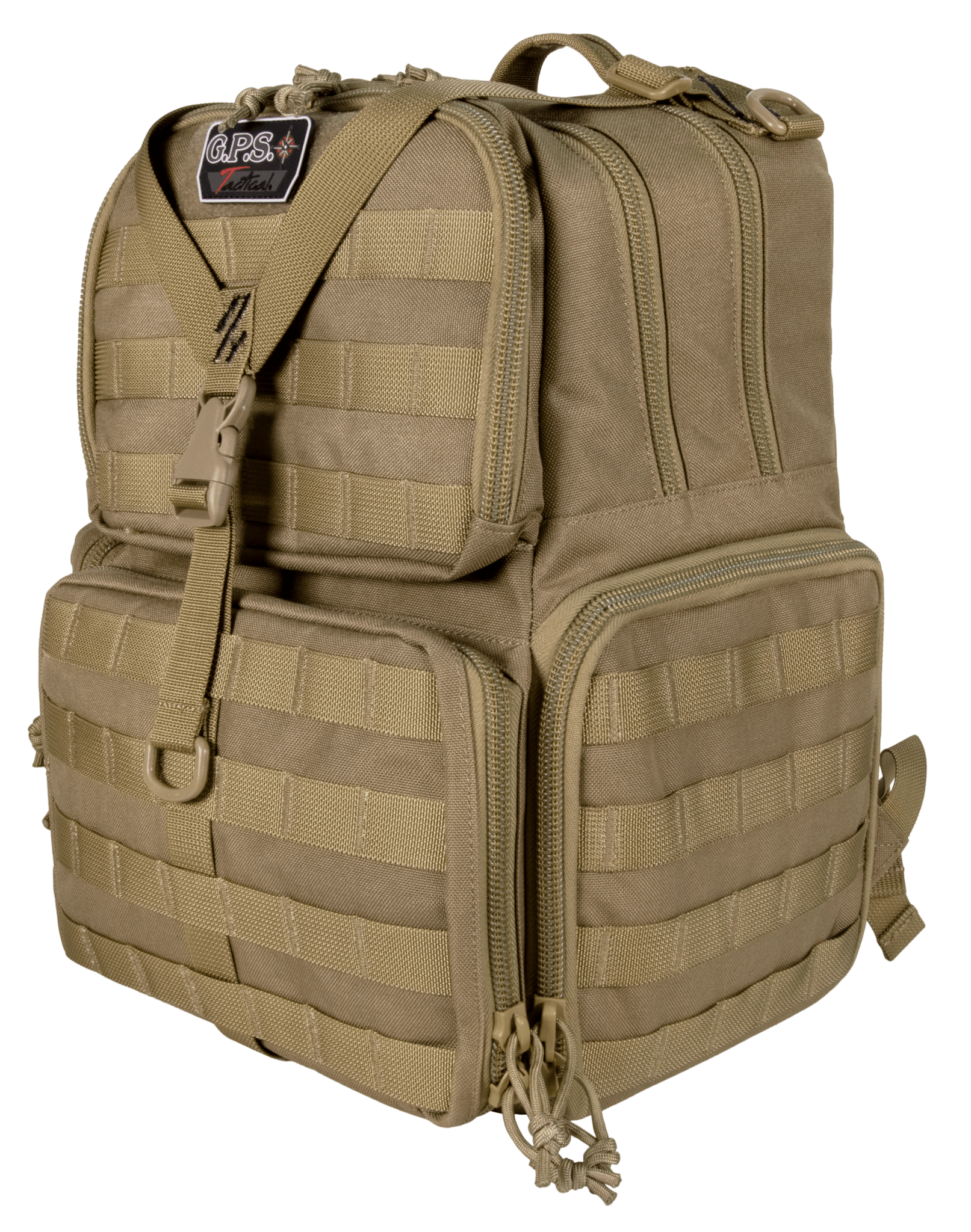 GPS Tactical Range Backpack - Holds 3 Handguns GPS-T1612BP - WCUniforms