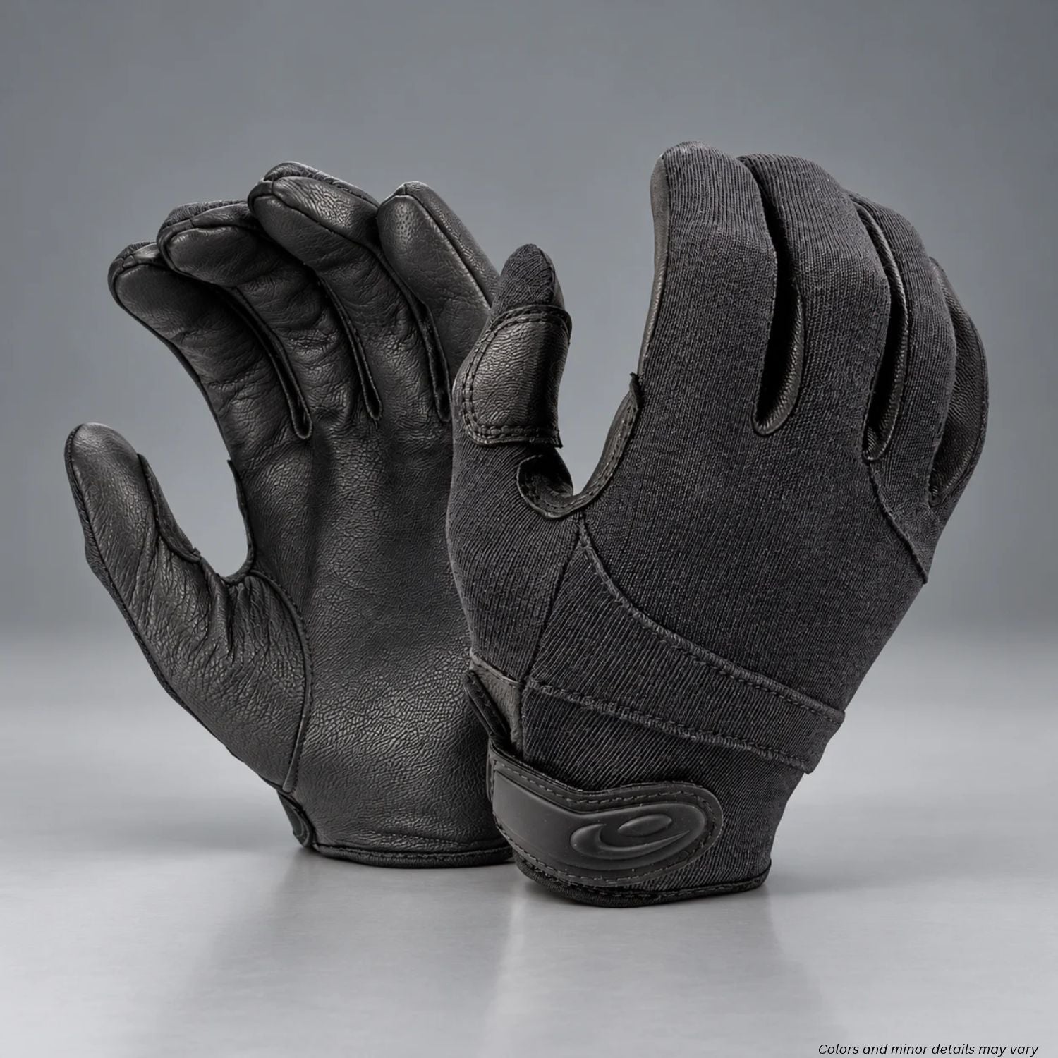 Hatch Street Guard SGK100FR flame resistant duty gloves, black pair with goat leather palm and Kevlar back