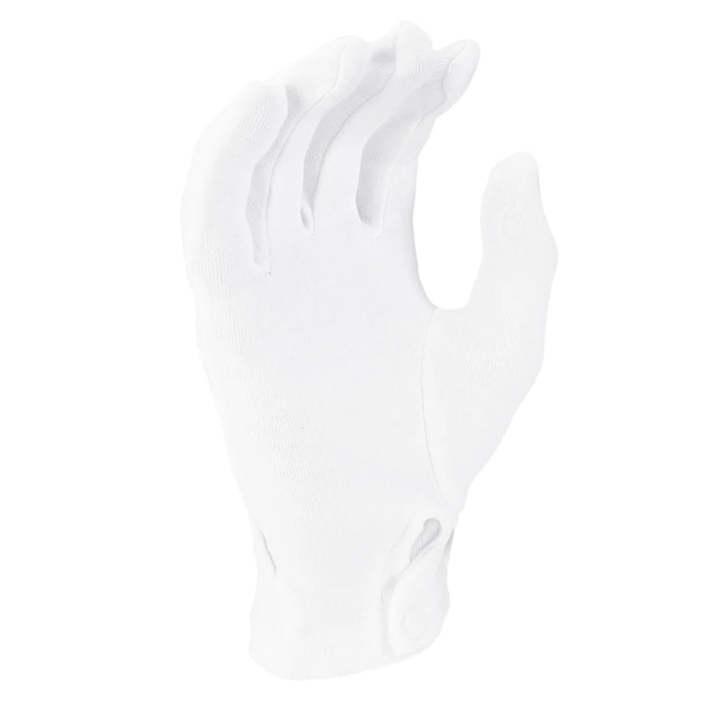 Hatch White Cotton Parade Gloves WG1000S - WCUniforms