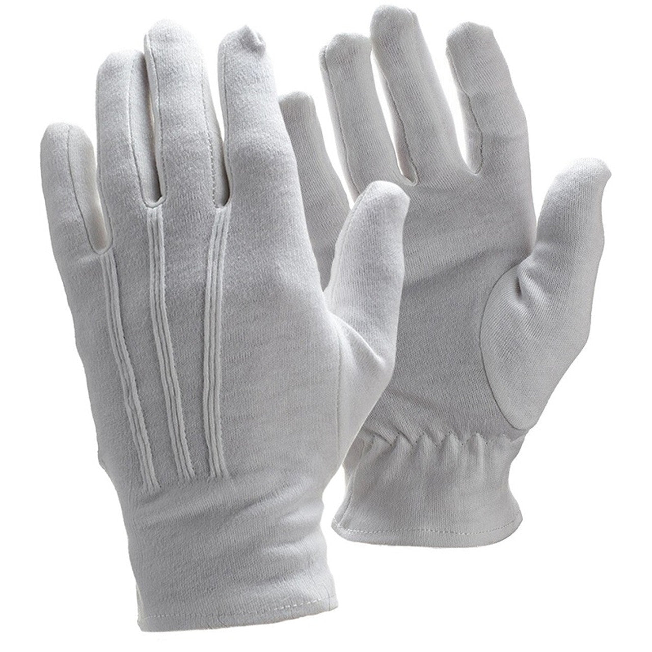 Hero's Pride Parade Slip-On Gloves - Grip Dots with Raised Pointing - White 8778W - WCUniforms