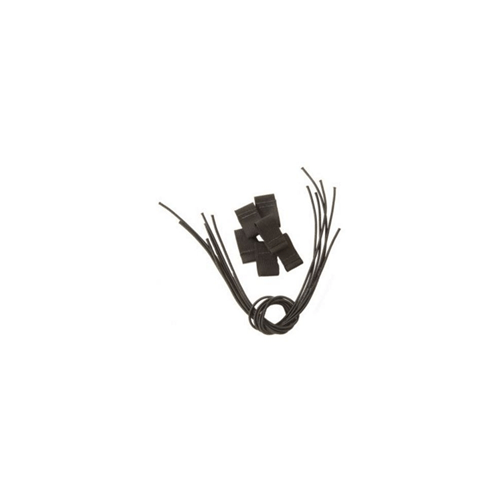 High Speed Gear Bungee Replacement Kit featuring black bungee cords and tabs for plate carriers and magazine pouches.
