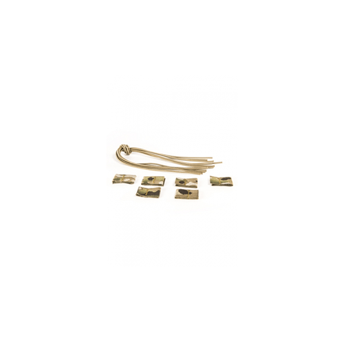 High Speed Gear Bungee Replacement Kit with five bungee tabs and bungee cord for tactical gear repair and customization.