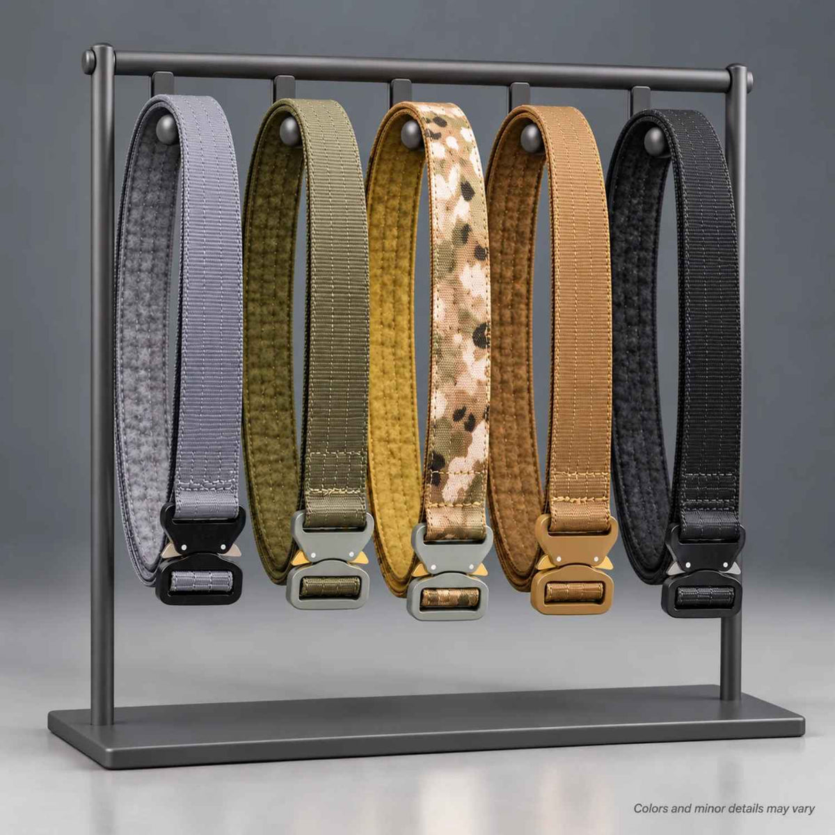 High Speed Gear Cobra 1.75 inch Rigger Belt 31BV in Wolf Gray, OD Green, MultiCam, Coyote Brown, and Black