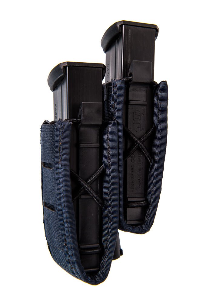 High Speed Gear Duty Staggered Double Pistol TACO Pouch U-MOUNT 41PS02 - WCUniforms