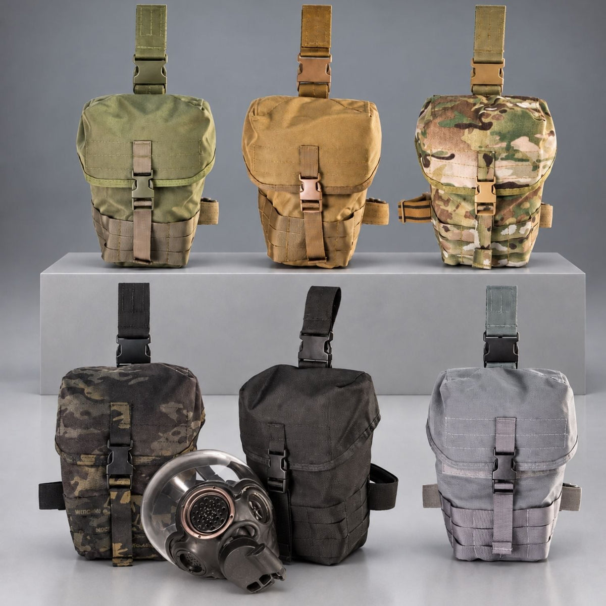 High Speed Gear Gas Mask Pouch V2 | 12GM01 - WCUniforms