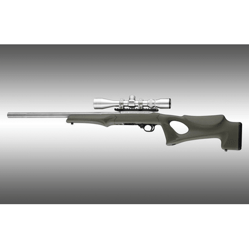Hogue Ruger 10 - 22 Tactical Thumbhole Rubber OverMolded Stock 22070 - WCUniforms