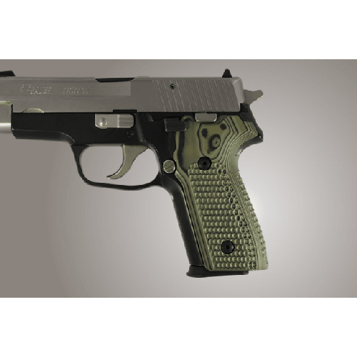 Hogue SIG Sauer P228 P229 DA/SA G10 Grip 28117 - BLKGRY - WCUniforms