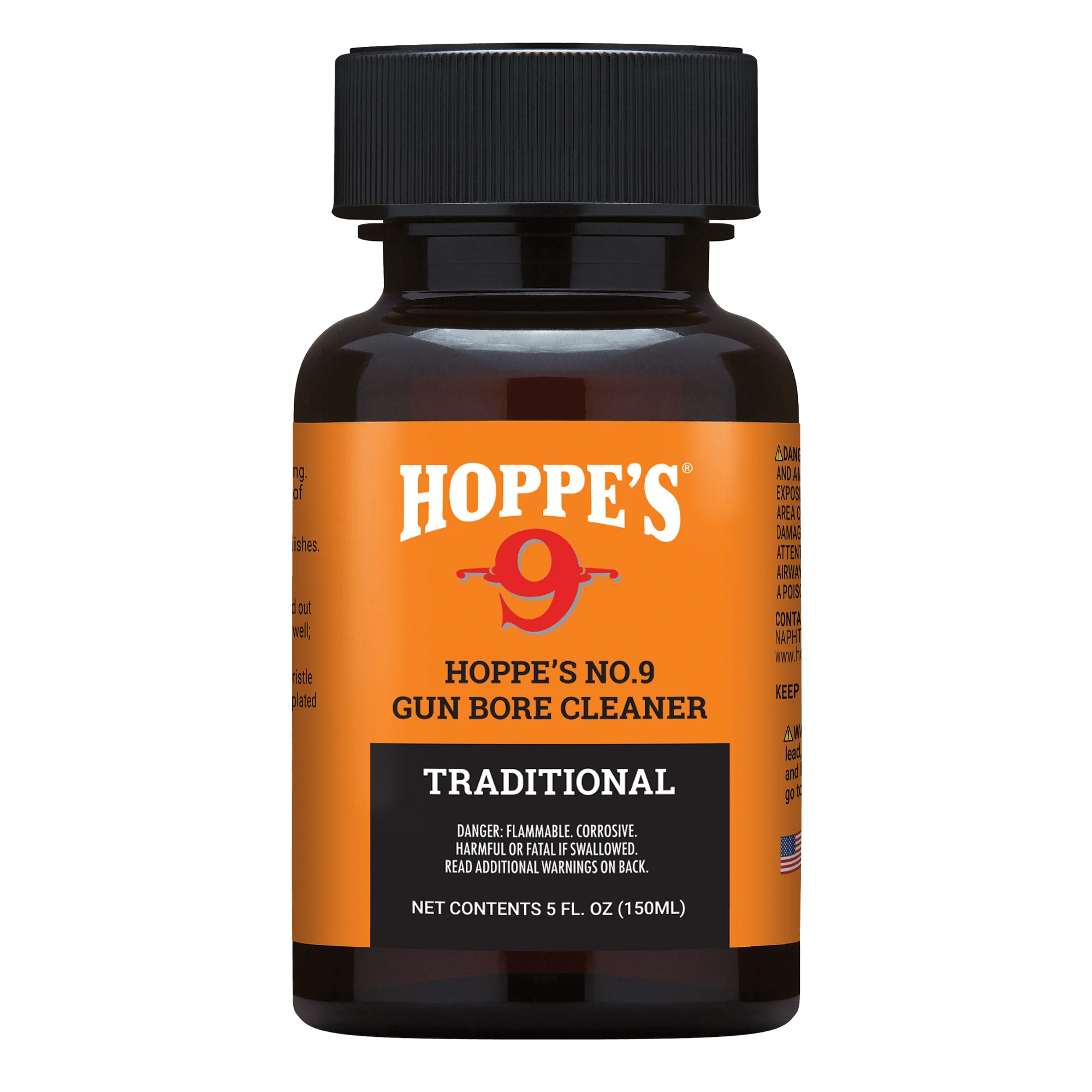 Hoppe's No. 9 Gun Bore Cleaner Liquid or Aerosol 2oz, 5oz, 1 Pint, or 1QT - WCUniforms