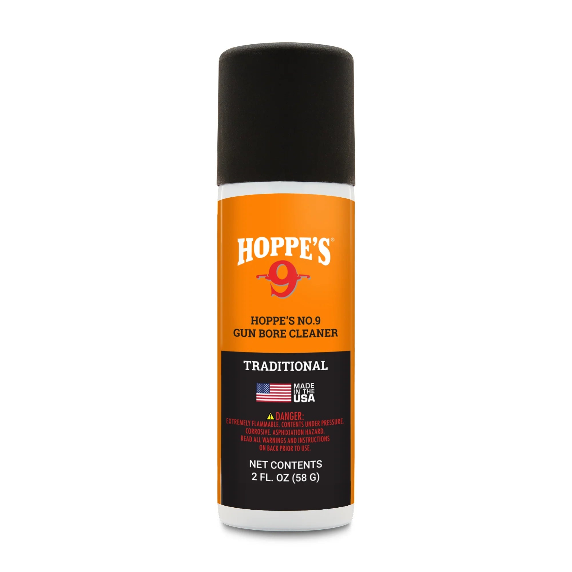 Hoppe's No. 9 Gun Bore Cleaner Liquid or Aerosol 2oz, 5oz, 1 Pint, or 1QT - WCUniforms